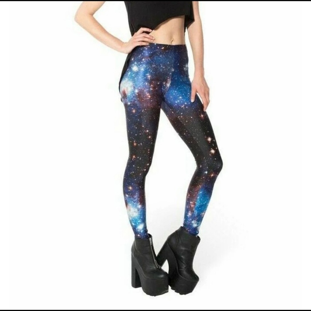 BLACKMILK Blue Galaxy Leggings